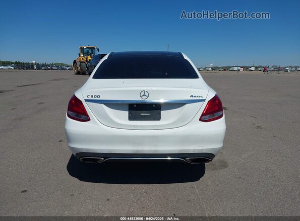 55SWF4KB3HU196980 2017 MERCEDES-BENZ C-CLASS Белый 