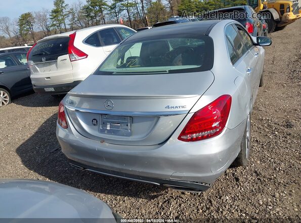55SWF4KB4JU259882 2018 MERCEDES-BENZ C-CLASS Серый 