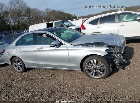 55SWF4KB4JU259882 2018 MERCEDES-BENZ C-CLASS Серый Вид щитка приборов