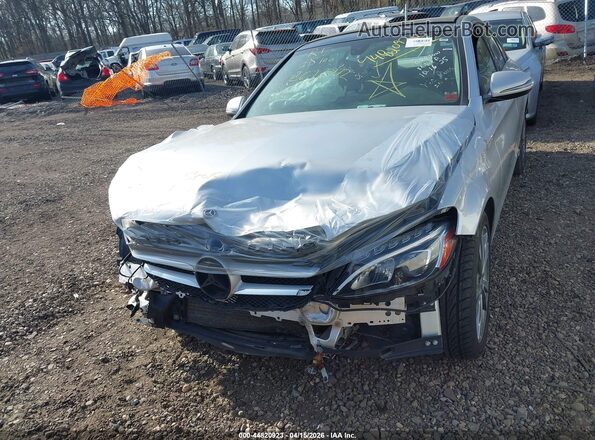 55SWF4KB4JU259882 2018 MERCEDES-BENZ C-CLASS Серый Вид панели приборов