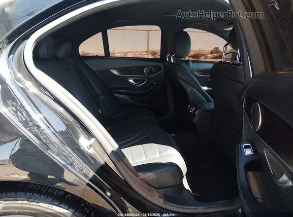 55SWF4KB4JU268159 2018 MERCEDES-BENZ C-CLASS Black 