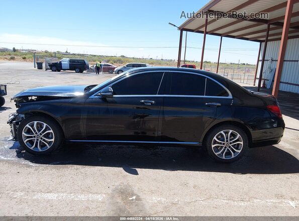 55SWF4KB4JU268159 2018 MERCEDES-BENZ C-CLASS Black 