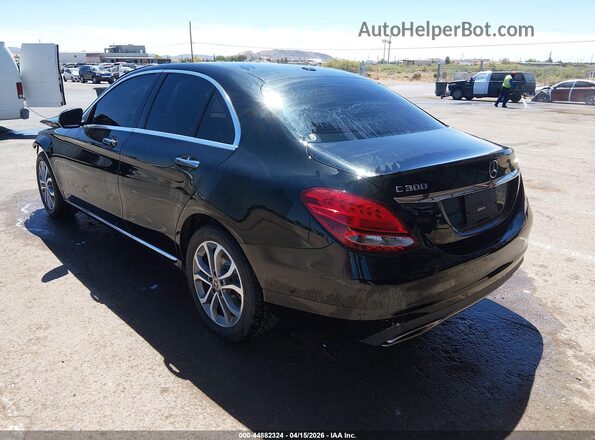 55SWF4KB4JU268159 2018 MERCEDES-BENZ C-CLASS Black 