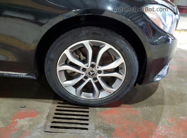 55SWF4KB4JU270302 2018 MERCEDES-BENZ C Black 