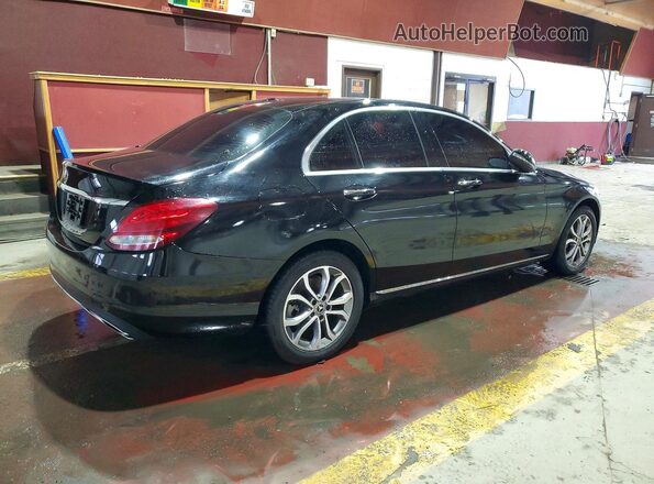 55SWF4KB4JU270302 2018 MERCEDES-BENZ C Black Հետևի աջ
