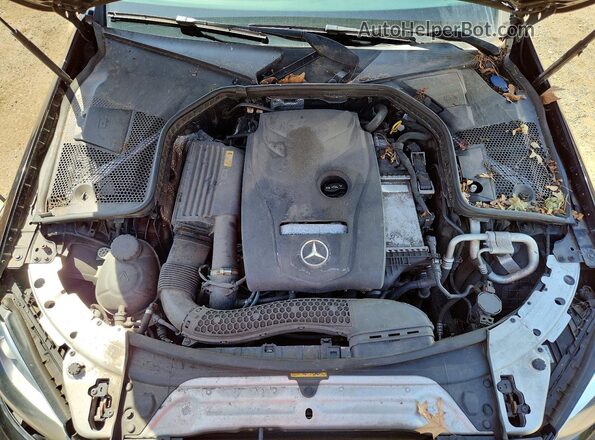 55SWF4KB4JU271269 2018 MERCEDES-BENZ C Black Widok wnętrza z tyłu