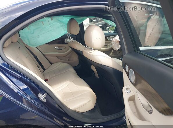 55SWF4KB4JU279274 2018 MERCEDES-BENZ C-CLASS Dark Blue Вид наклейки з VIN-кодом