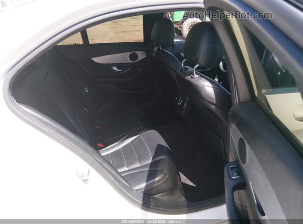 55SWF4KB7HU202957 2017 MERCEDES-BENZ C-CLASS White VIN sticker view