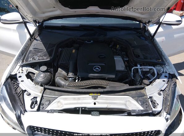 55SWF4KB7HU202957 2017 MERCEDES-BENZ C-CLASS White Rear view
