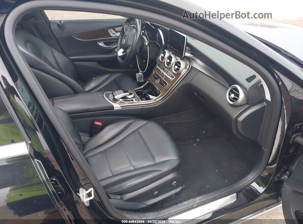 55SWF4KB8GU145022 2016 MERCEDES-BENZ C-CLASS Black Սալոնի դիմացի տեսք