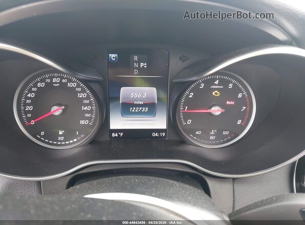 55SWF4KB8GU145022 2016 MERCEDES-BENZ C-CLASS Black Հետևի նստատեղերի տեսք
