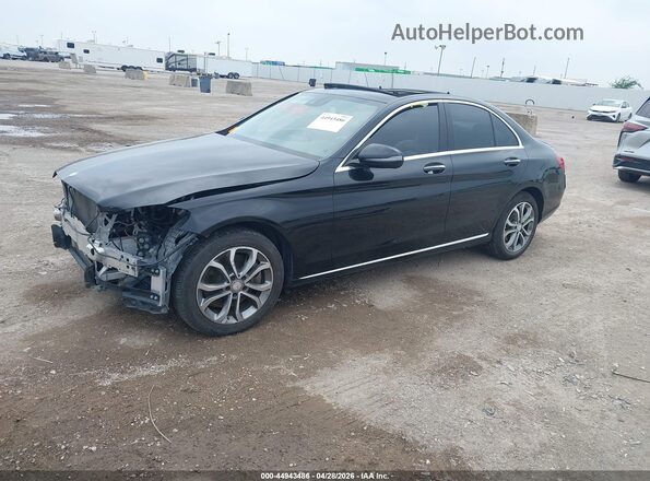 55SWF4KB8GU145022 2016 MERCEDES-BENZ C-CLASS Black 