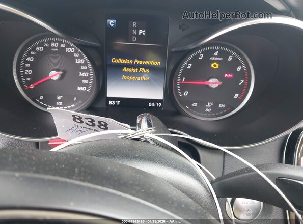 55SWF4KB8GU145022 2016 MERCEDES-BENZ C-CLASS Black Առջևի վահանակի տեսք