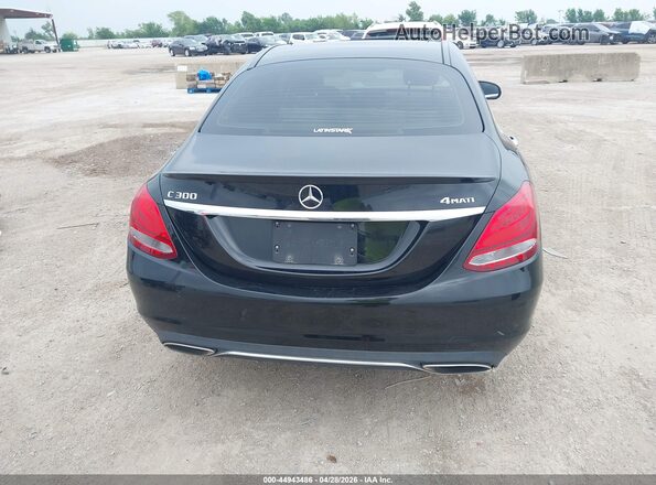 55SWF4KB8GU145022 2016 MERCEDES-BENZ C-CLASS Black 