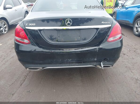 55SWF4KB8JU237268 2018 MERCEDES-BENZ C-CLASS Black 