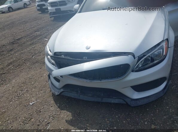 55SWF4KB9GU110568 2016 MERCEDES-BENZ C-CLASS Silver Front view