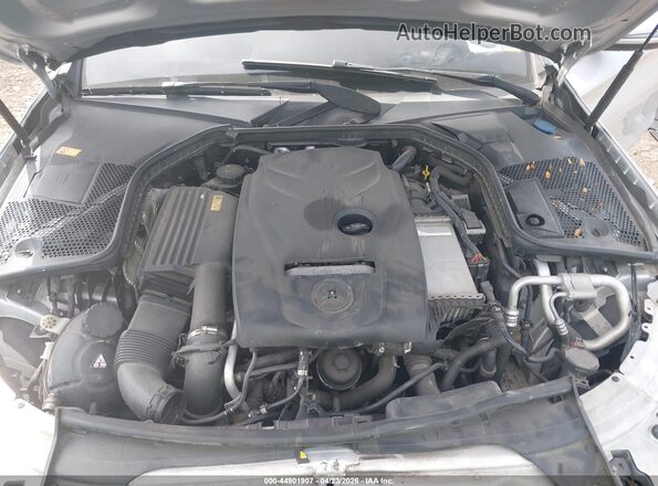 55SWF4KB9GU110568 2016 MERCEDES-BENZ C-CLASS Silver Rear view