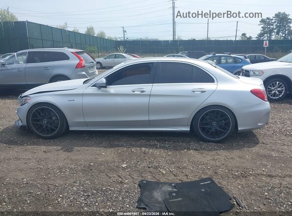 55SWF4KB9GU110568 2016 MERCEDES-BENZ C-CLASS Silver 360 interior view