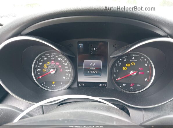 55SWF4KBXGU111194 2016 MERCEDES-BENZ C-CLASS Gray Հետևի նստատեղերի տեսք