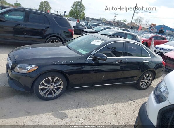 55SWF4KBXGU168432 2016 MERCEDES-BENZ C-CLASS Black Սալոնի 360 աստիճան տեսք