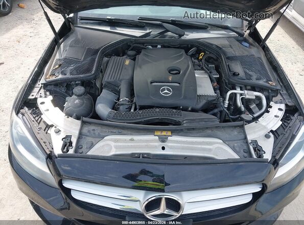 55SWF4KBXGU168432 2016 MERCEDES-BENZ C-CLASS Black Հետևի տեսք