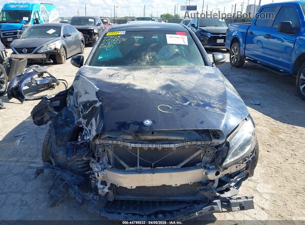 55SWF6EB0HU218523 2017 MERCEDES-BENZ AMG C 43 Blue Widok zestawu wskaźników