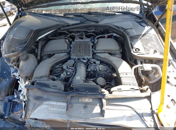55SWF6EB0HU218523 2017 MERCEDES-BENZ AMG C 43 Blue Widok z tyłu