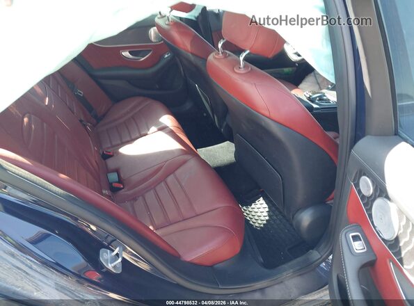 55SWF6EB0HU218523 2017 MERCEDES-BENZ AMG C 43 Blue Widok naklejki z numerem VIN