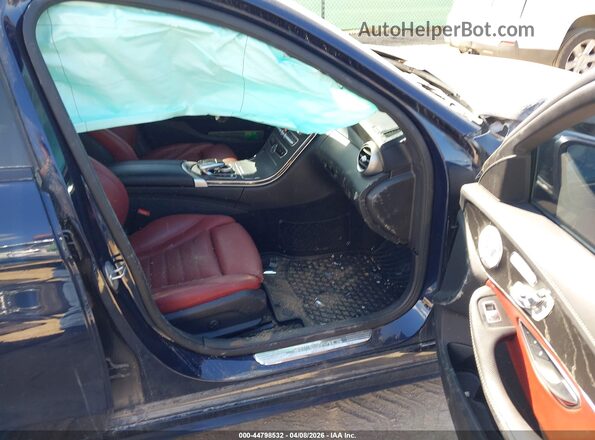 55SWF6EB0HU218523 2017 MERCEDES-BENZ AMG C 43 Blue Widok wnętrza z przodu