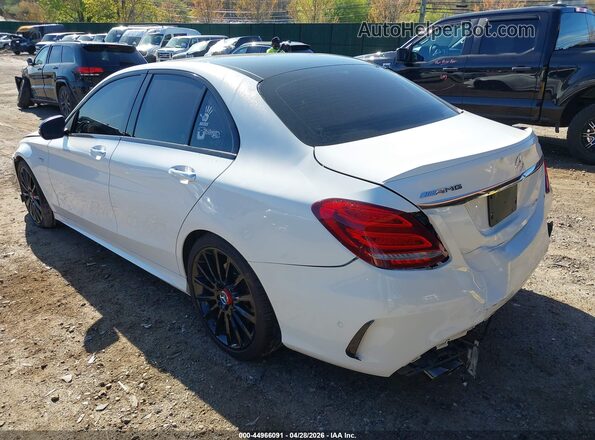55SWF6EB1HU194054 2017 MERCEDES-BENZ AMG C 43 White Tył lewy