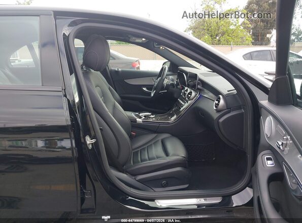 55SWF6EB4LU330590 2020 MERCEDES-BENZ AMG C 43 Black წინა სალონის ხედი