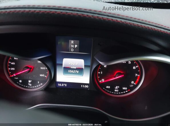 55SWF6EB5HU208456 2017 MERCEDES-BENZ AMG C 43 Silver Vista de los asientos traseros