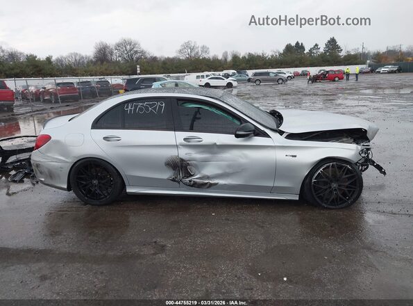 55SWF6EB5HU208456 2017 MERCEDES-BENZ AMG C 43 Silver Vista interior de 360 grados