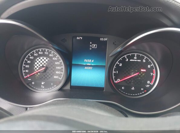 55SWF6EB5KU311979 2019 MERCEDES-BENZ AMG C 43 Red Vista de los asientos traseros