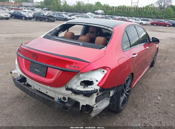55SWF6EB5KU311979 2019 MERCEDES-BENZ AMG C 43 Red 