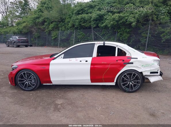 55SWF6EB5KU311979 2019 MERCEDES-BENZ AMG C 43 Red 