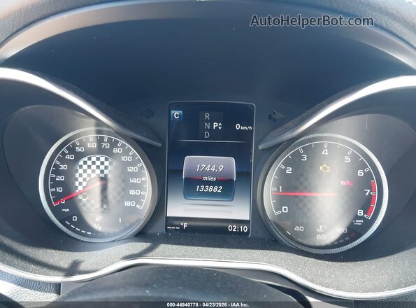 55SWF6EB8GU143763 2016 MERCEDES-BENZ C-CLASS Green Հետևի նստատեղերի տեսք