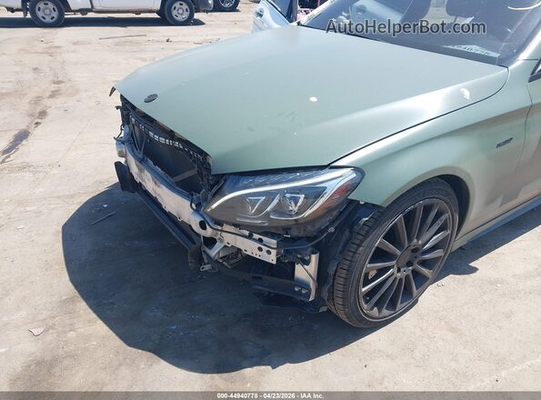 55SWF6EB8GU143763 2016 MERCEDES-BENZ C-CLASS Green 