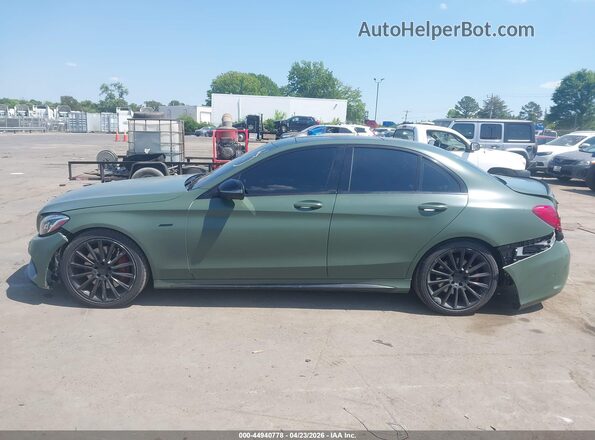 55SWF6EB8GU143763 2016 MERCEDES-BENZ C-CLASS Green 