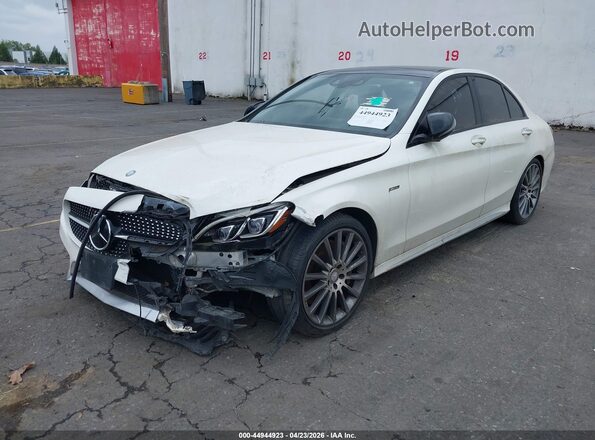 55SWF6EB9GU126728 2016 MERCEDES-BENZ C-CLASS White Front left