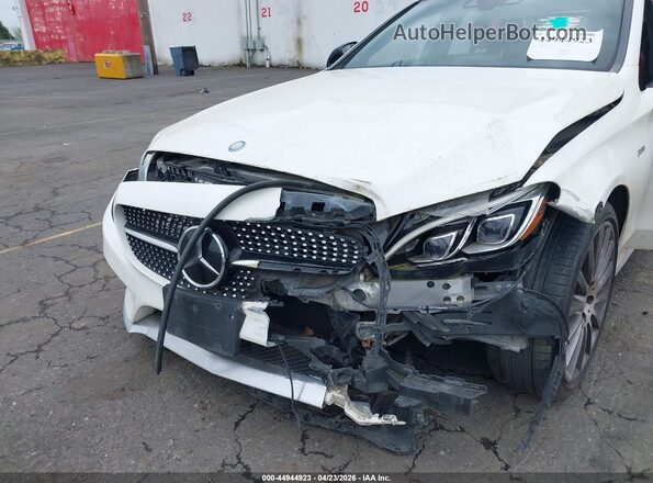 55SWF6EB9GU126728 2016 MERCEDES-BENZ C-CLASS White Front view