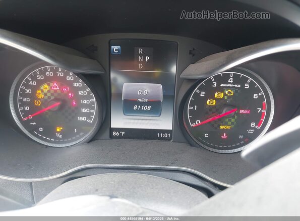 55SWF6EBXJU267430 2018 MERCEDES-BENZ AMG C 43 Blue Rear seats view