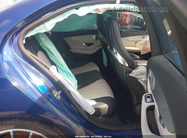 55SWF6EBXJU267430 2018 MERCEDES-BENZ AMG C 43 Blue VIN sticker view