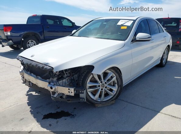 55SWF8DB0KU282761 2019 MERCEDES-BENZ C-CLASS White 