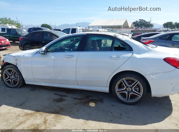 55SWF8DB0KU284123 2019 MERCEDES-BENZ C-CLASS White სალონის 360-გრადუსიანი ხედი