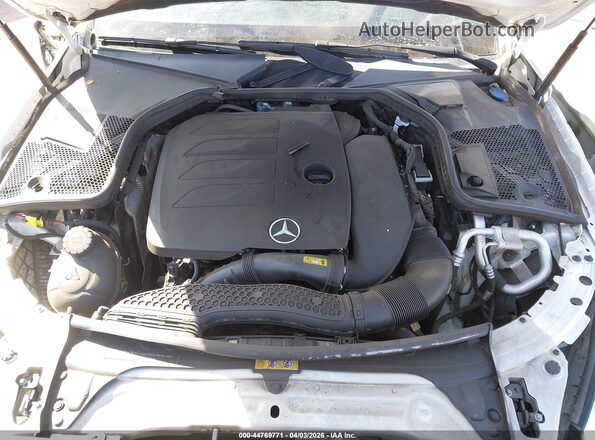 55SWF8DB0KU284123 2019 MERCEDES-BENZ C-CLASS White უკანა ხედი