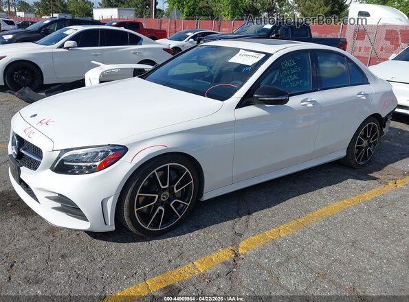 55SWF8DB0LU323746 2020 MERCEDES-BENZ C-CLASS White 