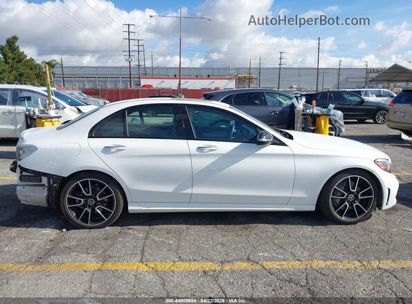 55SWF8DB0LU323746 2020 MERCEDES-BENZ C-CLASS White 