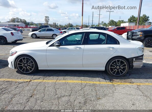 55SWF8DB0LU323746 2020 MERCEDES-BENZ C-CLASS White 