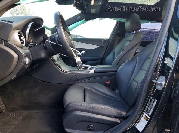 55SWF8DB1KU284017 2019 MERCEDES-BENZ C Black 